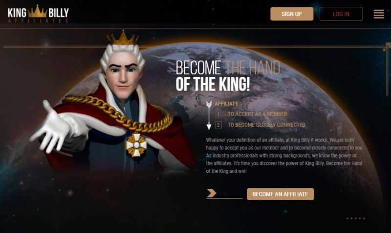 King Billy Affiliates Best Affiliate