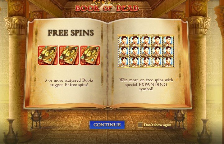 Book of the Dead Features